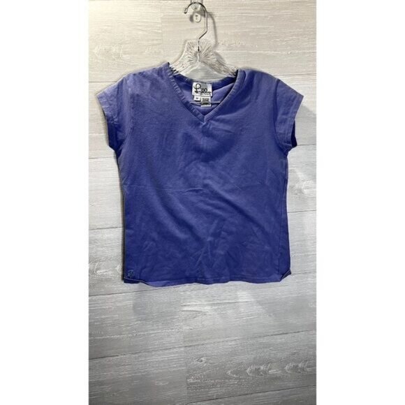 Lilly Pulitzer Girls Cap‎ Sleeve V Neck Basic Tee Tops - Picture 3 of 5